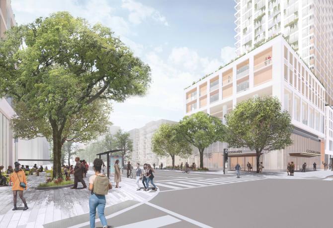 Rendering of cosburn
